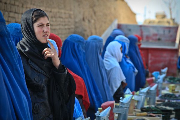 Women in Afghanistan.